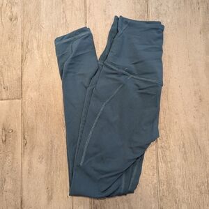 lululemon Align 25" Legging With Pockets In Blue/Teal, Size 0